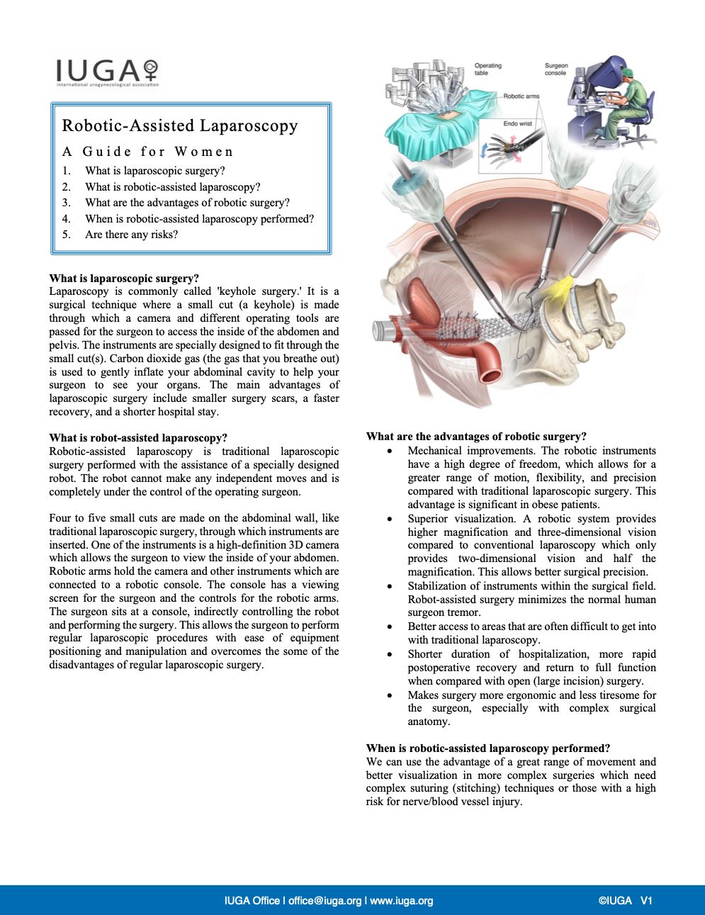 Robotic-Assisted Laparoscopy